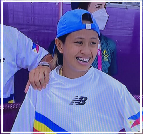 【スケボー女子】フィリピン選手のディタルが可愛い！失敗しても笑顔で明るい！